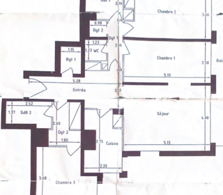  Appartement � vendre 4 pi�ces 96 m�