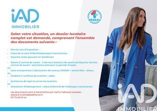  Appartement � louer 2 pi�ces 38 m�