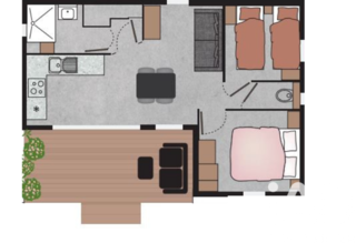  Maison � vendre 3 pi�ces 42 m�