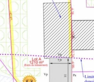  Terrain � vendre 1210 m�