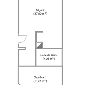  Appartement � vendre 2 pi�ces 42 m�