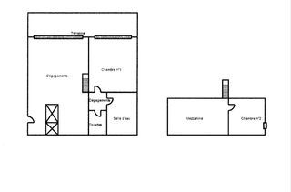  Appartement � vendre 3 pi�ces 45 m�