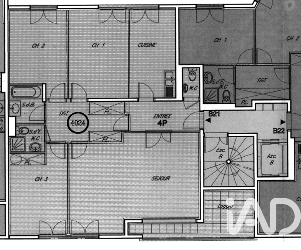 � vendre  Appartement Paris 12