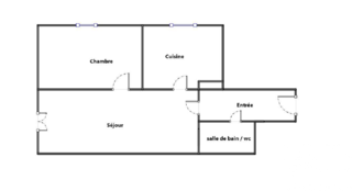  Appartement � vendre 2 pi�ces 42 m�