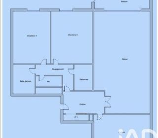  Appartement � vendre 3 pi�ces 64 m�