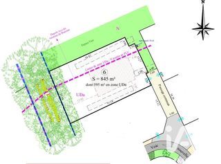 Terrain � vendre 845 m�