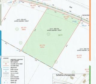  Terrain � vendre 543 m�