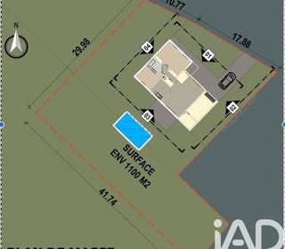  Terrain � vendre 1100 m�