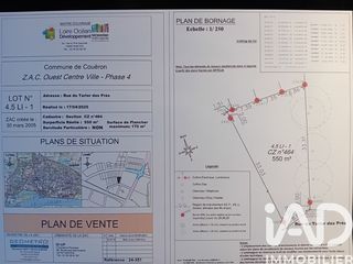  Terrain � vendre 550 m�