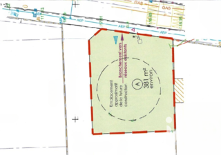  Terrain � vendre 381 m�