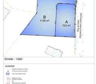  Terrain � vendre 1139 m�