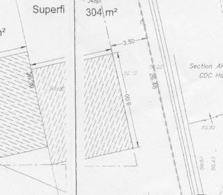  Terrain � vendre 304 m�