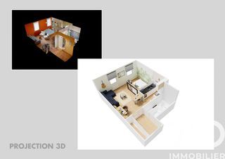  Appartement � vendre 1 pi�ce 34 m�