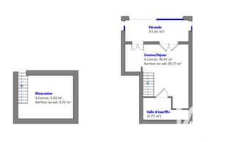  Maison � vendre 2 pi�ces 26 m�