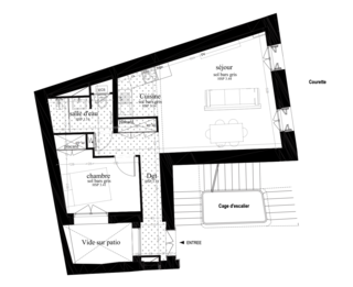  Appartement � vendre 2 pi�ces 46 m�