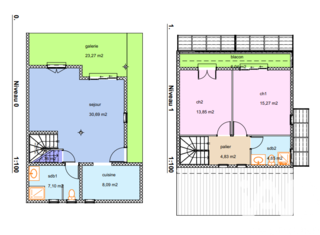  Maison 3 pi�ces 88 m� Le moule