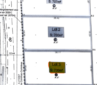  Terrain � vendre 700 m�