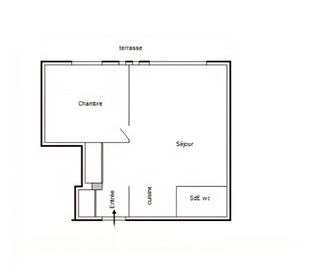  Appartement � vendre 2 pi�ces 49 m�