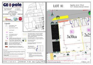  Terrain � vendre 330 m�