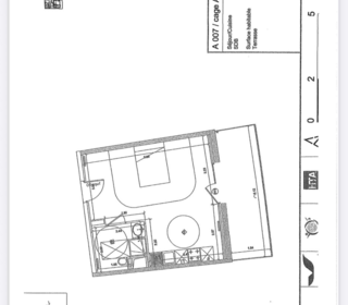  Appartement � vendre 1 pi�ce 32 m�