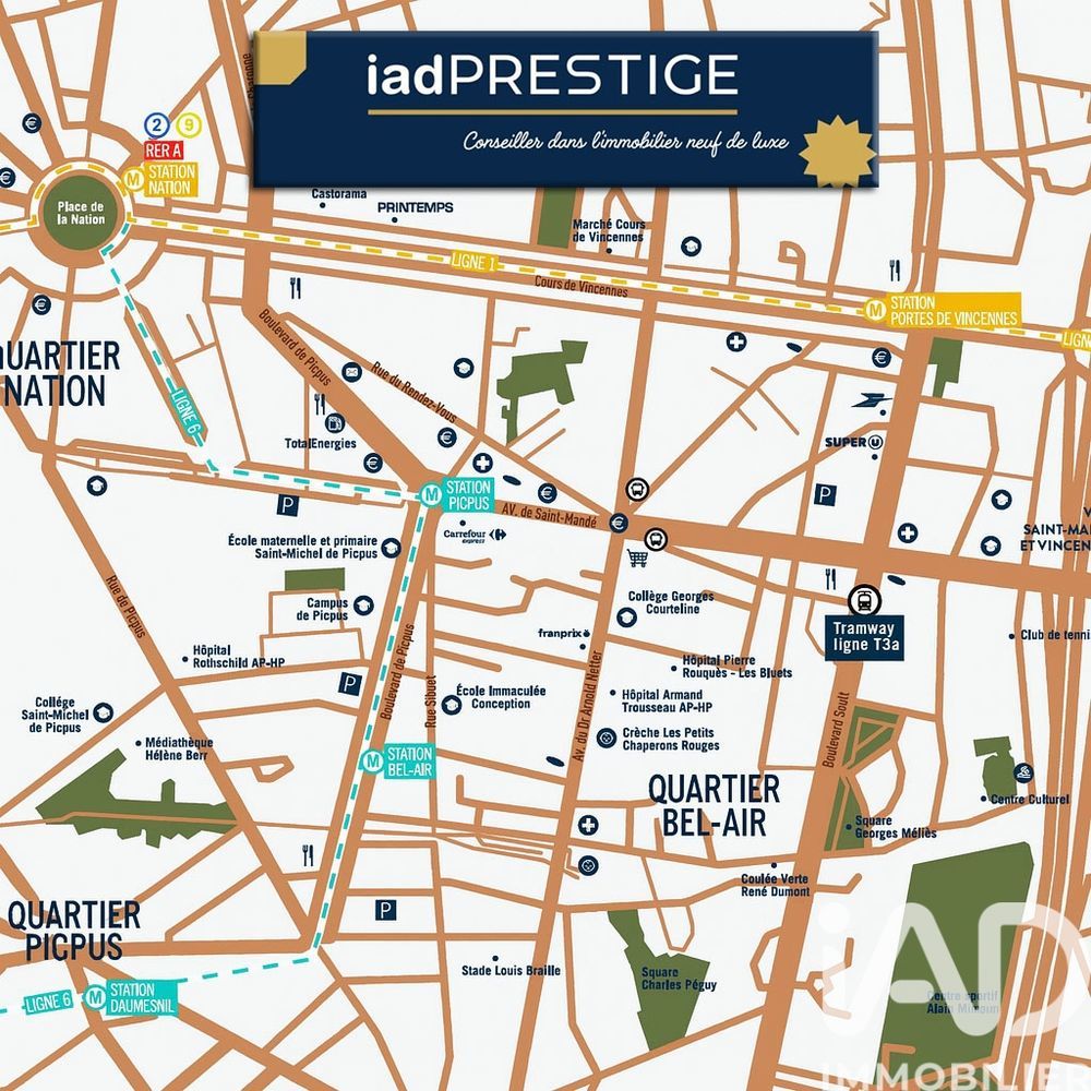 � vendre  Appartement Paris 12