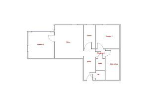  Appartement � vendre 3 pi�ces 61 m�