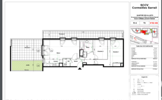  Appartement � vendre 3 pi�ces 66 m�