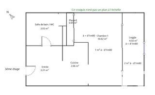  Appartement � vendre 1 pi�ce 26 m�