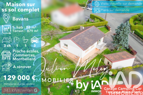  Vente Maison/villa 5 pi�ces Maison - 5 pi�ce(s) - 88 m�