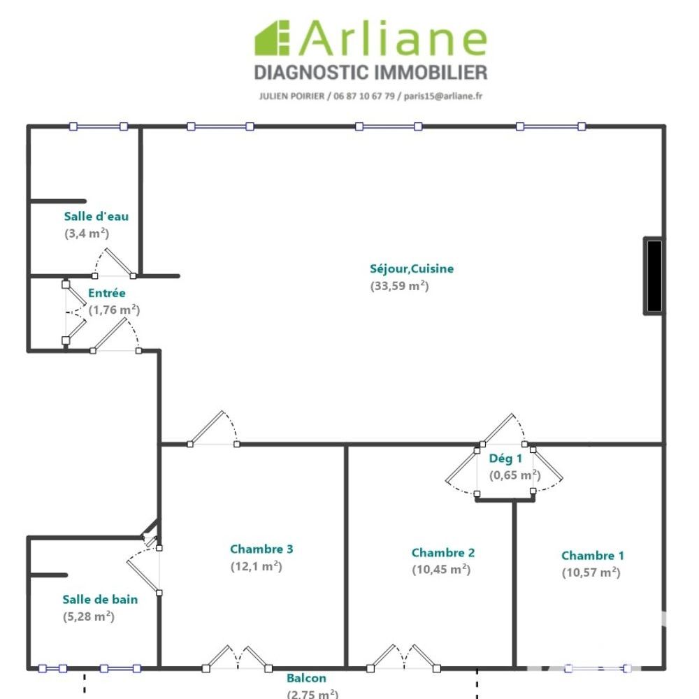 � vendre  Appartement Paris 14