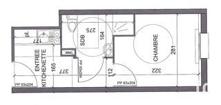  Appartement � vendre 1 pi�ce 18 m�