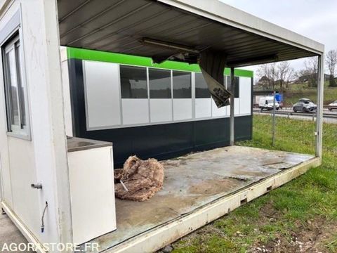 STRUCTURE ALGECO 6.00 X 2.50 M - construction equipme... 1050 93100 Belmont-tramonet