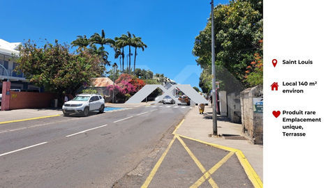 Local 140 m&sup2; Saint Louis 3798 97450 Saint-louis