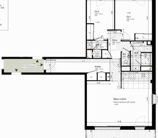  Appartement � vendre 3 pi�ces 77 m�