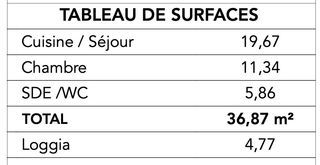  Appartement � vendre 2 pi�ces 37 m�