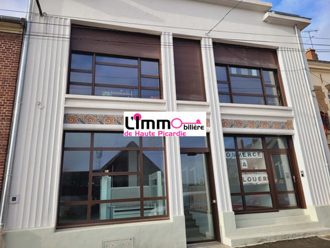 Local Pro R&eacute;nov&eacute; 84m&sup2; - Hyper Centre Chaulnes (80) | Location 600 80320 Chaulnes