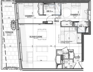  Appartement � vendre 3 pi�ces 94 m�