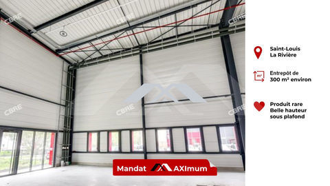 Entrep&ocirc;t 300 m&sup2; La Rivi&egrave;re 3965 97421 Saint-louis