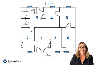  Maison � vendre 4 pi�ces 80 m�