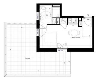  Appartement � vendre 1 pi�ce 25 m�