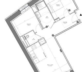  Appartement � vendre 3 pi�ces 60 m�