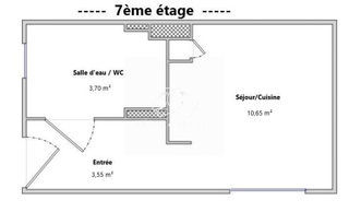  Appartement � vendre 1 pi�ce 18 m�