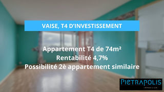  Appartement � vendre 4 pi�ces 74 m�