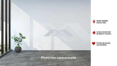 Local 500 m&sup2; Saint Pierre 4934 97410 Saint-pierre