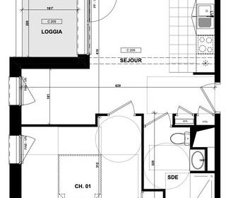  Appartement � vendre 2 pi�ces 38 m�