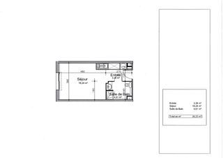  Appartement � vendre 1 pi�ce 26 m�