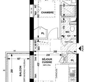  Appartement � vendre 2 pi�ces 26 m�