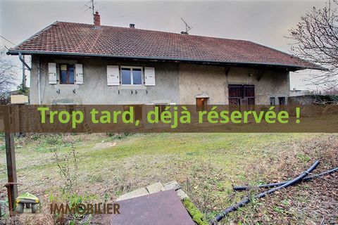   Ferme savoyarde mitoyenne � fort potentiel � Arthaz-Pont-Notr Maison - 3 pi�ce(s) - 95 m�