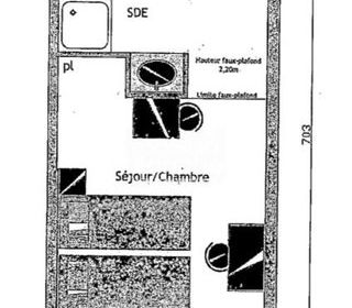  Appartement � vendre 1 pi�ce 21 m�