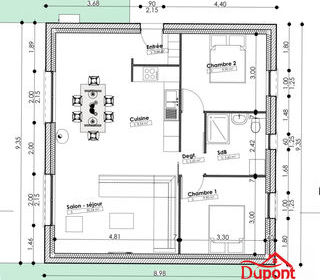  Maison � vendre 4 pi�ces 69 m�